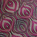 Afrikanischer Wax Print Stoff Baumwolle PINK DIAMONDS | Meterware
